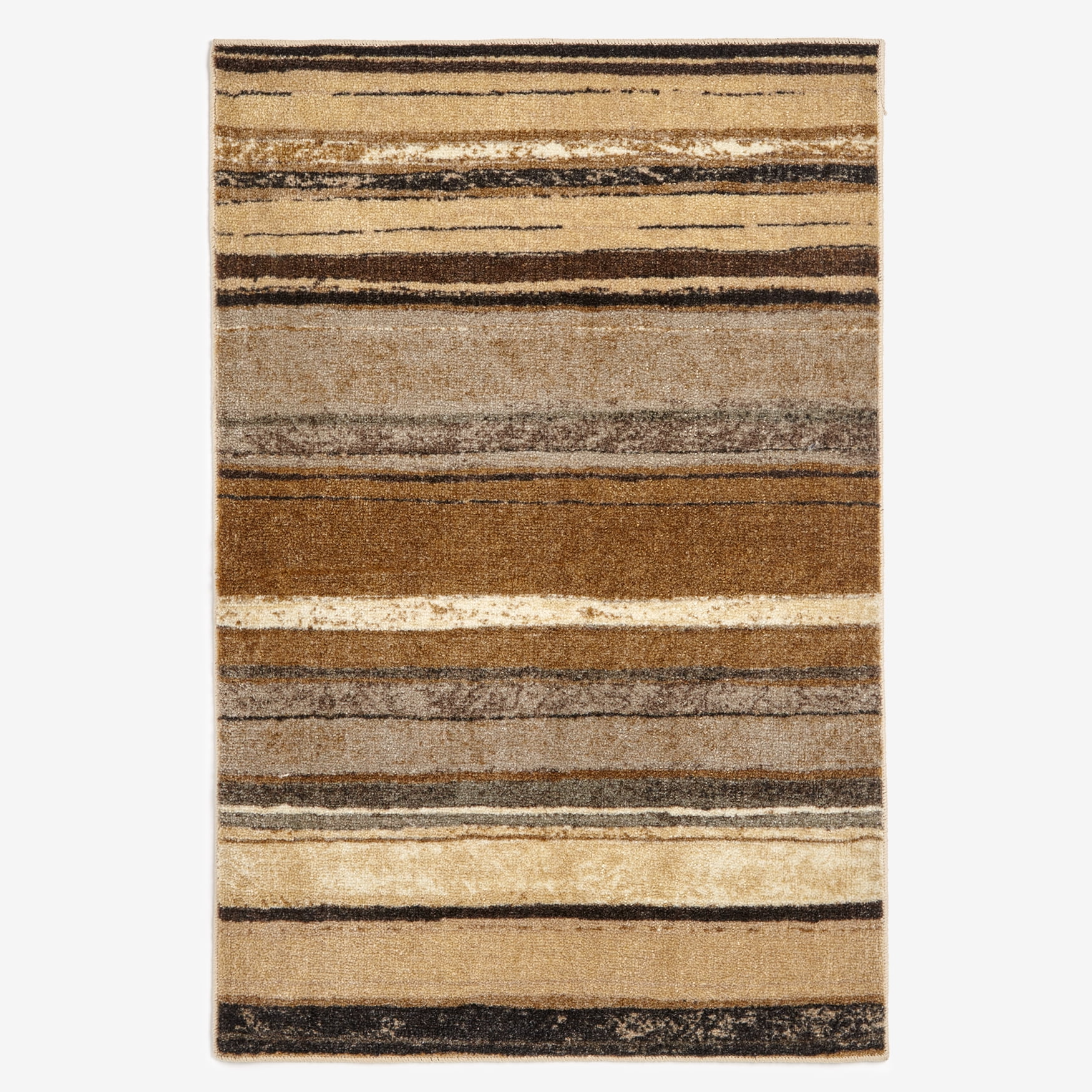 BrylaneHome Small Rainbow Stripe Rug - Walmart.com
