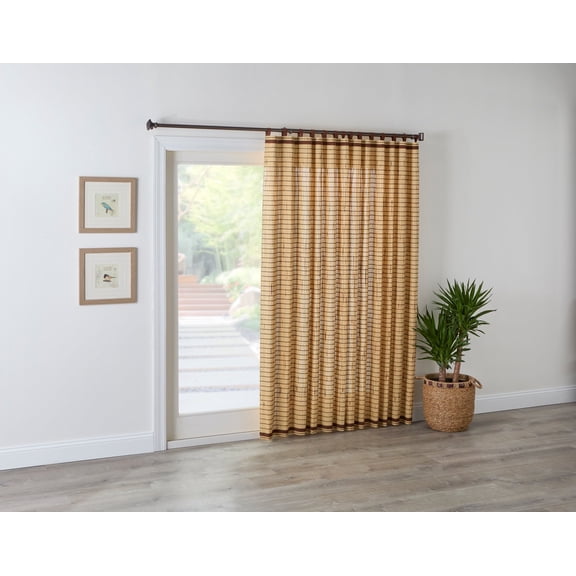 BrylaneHome Tab-Top Panel Window Curtain