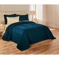 thumbnail image 1 of BrylaneHome Velvet Diamond Quilted Bedspread, 1 of 1
