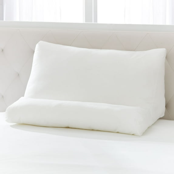 BrylaneHome Xl Flip Pillow, White