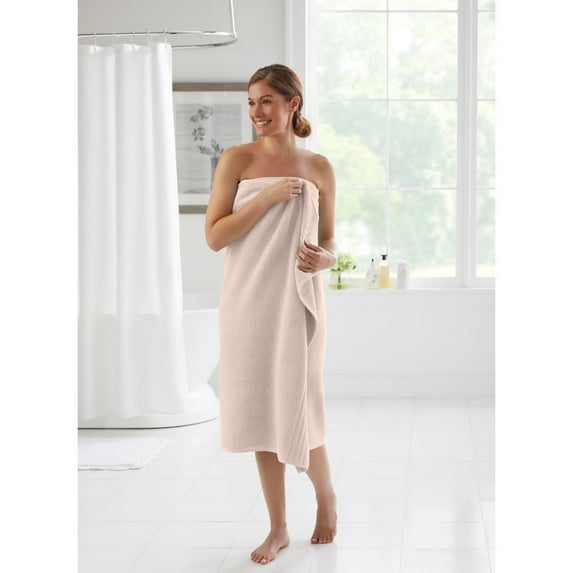BrylaneHome Zero Twist 100% Cotton Oversized Bath Sheet