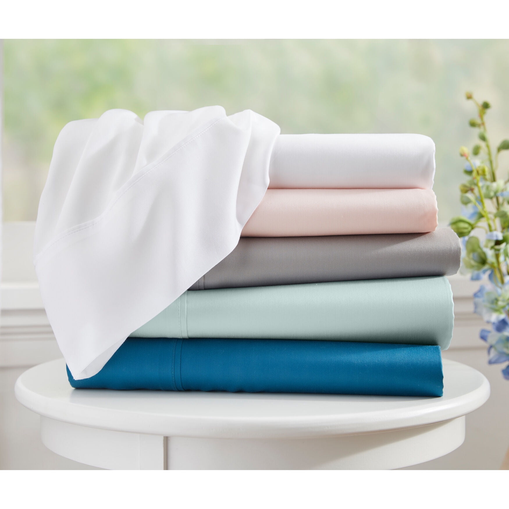 Brylanehome 300 Thread Count Tencel Lyocell Sateen Set Twin, Light