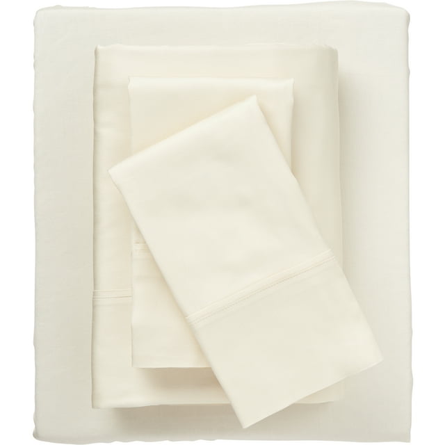 Brylanehome Bed Tite 300Tc. Cotton Sheet Set Twin, Ivory