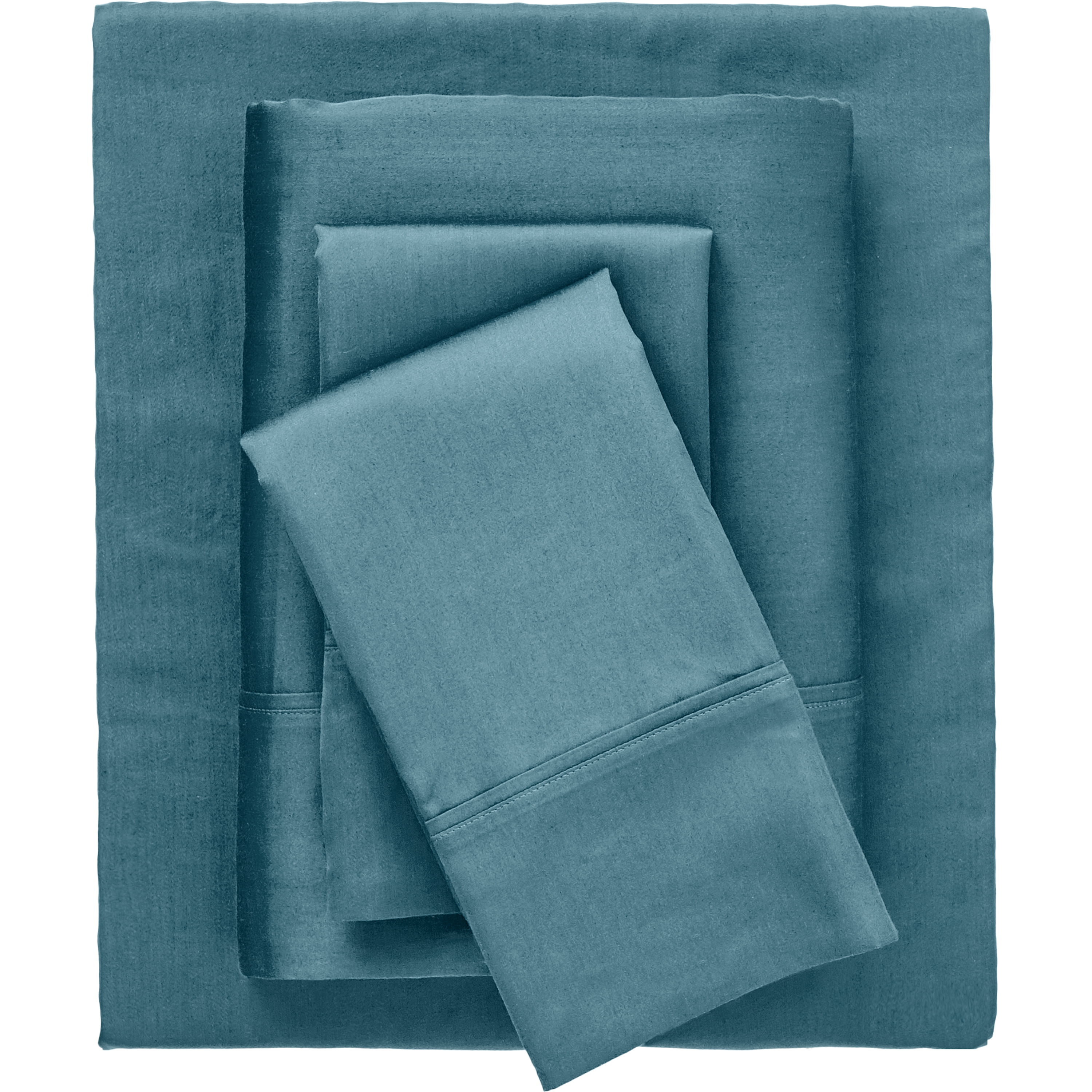 Brylanehome Bed Tite 500Tc Cotton/Poly Blend Sheet Set King, Peacock