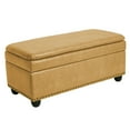 thumbnail image 1 of Brylanehome Extra Wide Ottoman With Studs (400 Lb. Capacity) Storage Furniture (400 Lb. Capacity), 1 of 3