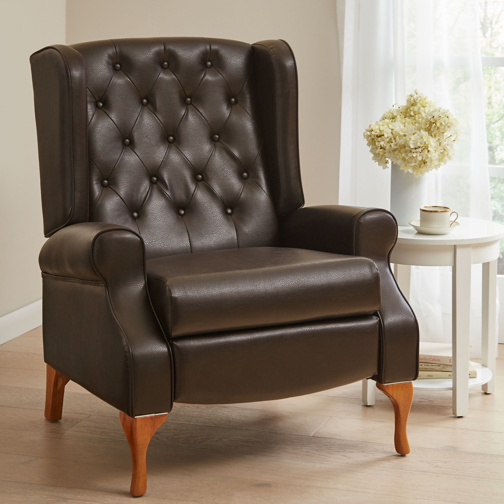 Queen anne cheap recliners clearance
