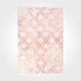 thumbnail image 1 of Brynlee Pink Geometric Bamboo Area Rugs for Living Room Jacquard Textured Modern Rugs Soft Geometric Rug for Bedroom Washable Rug Non-Slip Bohemian Carpet Perfect for Dining Room Office Beige, 1 of 4