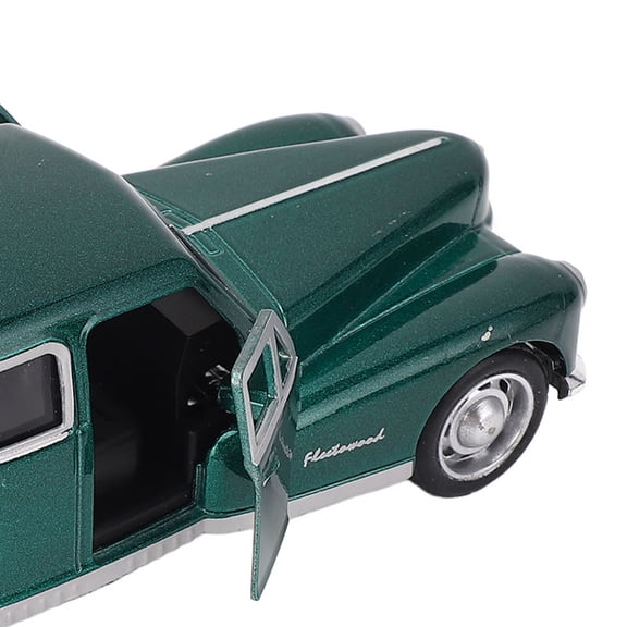 Brynna 1:32 Vintage Car Vintage Car Model, 1:32 Scale Classic Car Model for Children Green