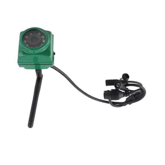 Brynna 10 LED Bird Box CameraBird Watching Security Camera, Silent APP Control Green Waterproof 10 LED Night Bird Box Camera for IOS for Outdoor 2MP
