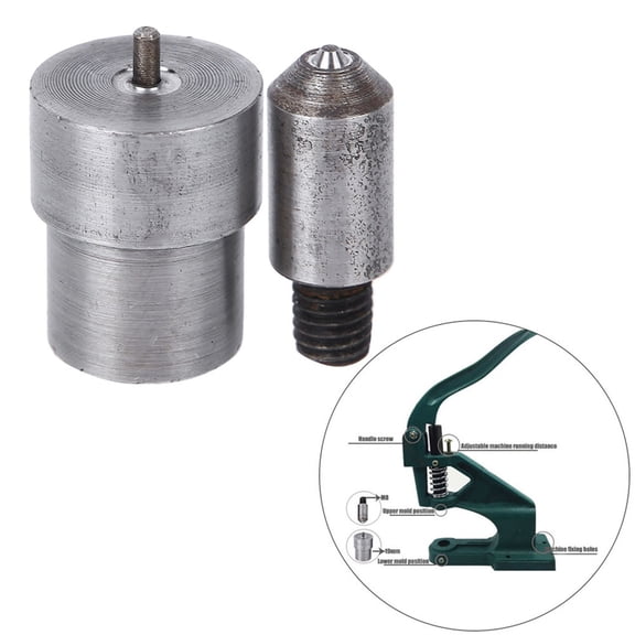 Brynna 45# Steel Accessories Hand Press Machine Setter Eyelet Puncher Grommet Die Mold Manual Installation Tool 3mm