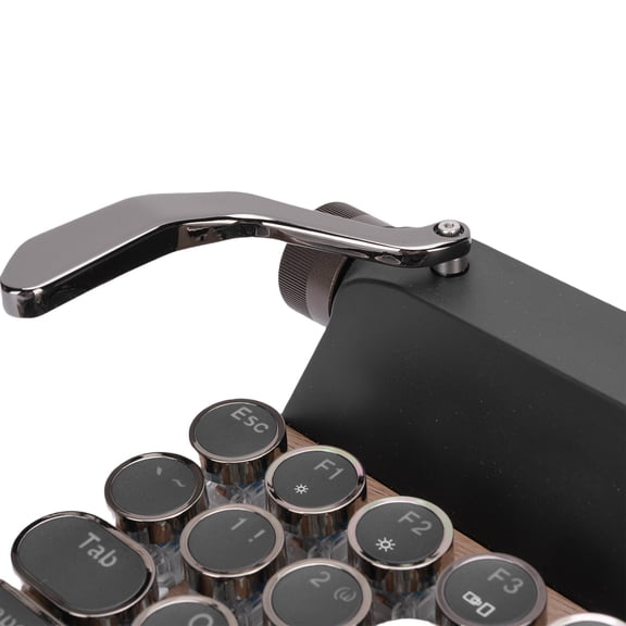 Brynna 5.0 Computer Vintage Keyboard84 Keys Mechanical Keyboard, Retro Typewriter Keyboard Ergonomic for Home