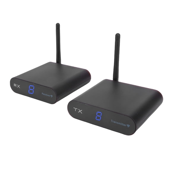 Brynna 5.8GHz AV Receiver and TransmitterWireless Wireless AV Receiver and Transmitter 5.8GHz Audio Video Transceiver System Kit 300M Distance