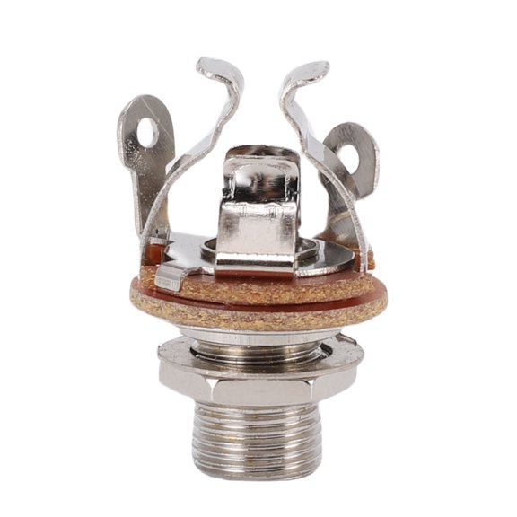 Brynna 6.35mm Guitar Output Jack Output 2PCS Guitar Output Jacks 1/4 Inch 6.35mm Multi Contacts Mono Output Jack for Reducing Loose and Buzz Issue Upgrade Appearance
