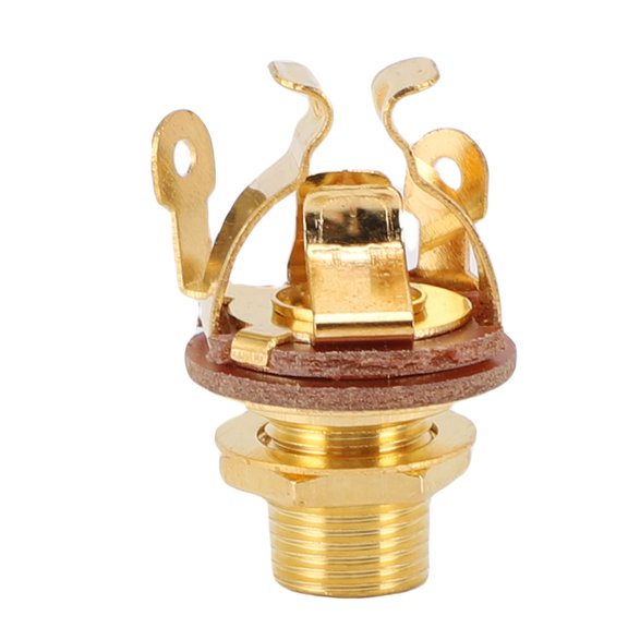 Brynna 6.35mm Guitar Output Jack Output 2PCS Guitar Output Jacks 1/4 Inch 6.35mm Multi Contacts Mono Output Jack for Reducing Loose and Buzz Issue Upgrade Appearance