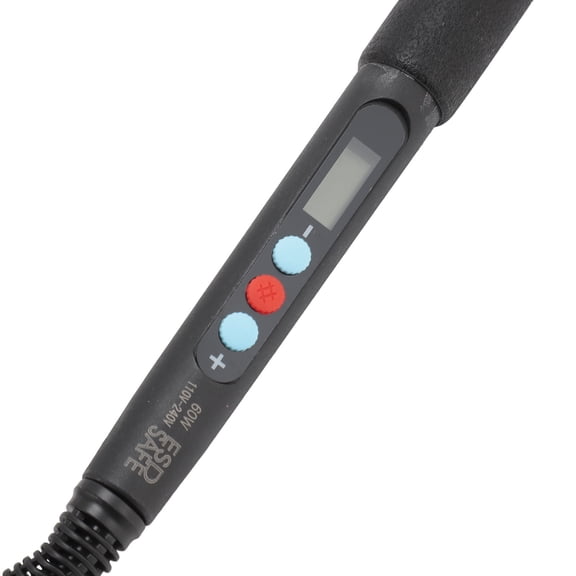 Brynna 60W Digital Soldering Iron60W Soldering Iron, Metal Plastic Soldering Iron Kit with 8pcs Insert Tips for 3D Printing Parts US Plug