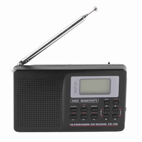 Brynna AMFM Receiver, Mini MICRO USB TV Sound Radio for Elder for Entertainment
