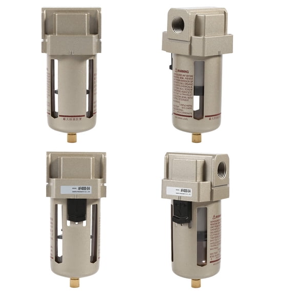 Brynna Air Regulator Compressor 1Pc Air Compressor Filter, Water Trap Separator Regulator Accessories with HighQuality Materials,Pa Pressure, Temperature for Various Environments