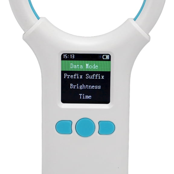 Brynna Animal ID ScannerAnimal Chip ID Reader, 134.2KHz 125KHz Animal Microchip Scanner with Buzzer for Pig