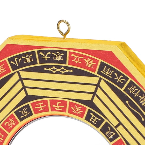 Brynna Bagua Mirror Chinese Vintage Mirror, Convex Concave Mirror Bagua Mirror Taoist Mirror Feng Shui Mirror for Home Business for Business Man