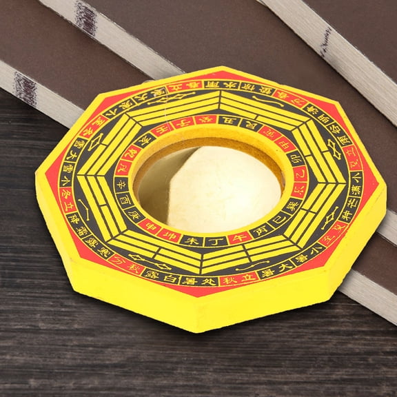 Brynna Bagua Mirror Chinese Vintage Mirror, Taoist Mirror Bring Luck Feng Shui Mirror Bagua Mirror for Home Business
