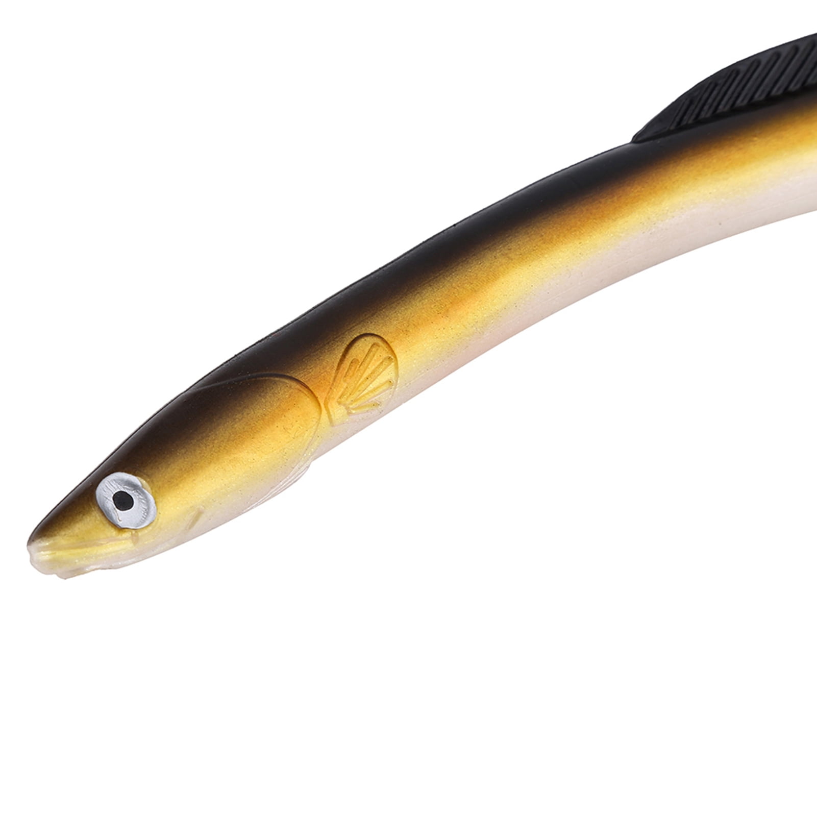 artificial eel fishing lure Savage Gear 3D Real - Golden Ambulance Lingcod and Rockfish anglers across the Pacific Coastal region Soft Sea Eel Artificial Fishing