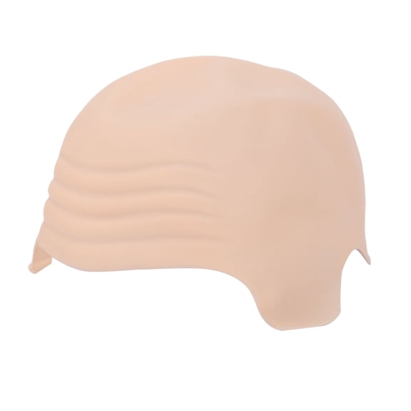 Brynna Bald for Adults Latex 2 Pcs Latex Bald Head Wig Cap Makeup Latex Bald Cap for Kids Teens Adults Cosplay Role Playing