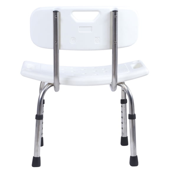 Brynna Bath Chair Adjustable Shower Chair Bench Portable Bath Seats Stool with Back Support for Elderly