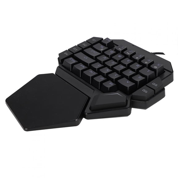 Brynna Blacklight KeyboardRGB Blacklight Mechanical Keyboard Onehanded Keyboard With Macro Definition Function for Gaming Experience