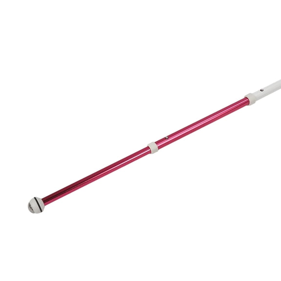 Brynna Blind Cane Walking Stick Telescopic Blind Cane, Anti Slip Blind Reflective Cane 1.28m with Storage Bag for Visually Impaired People