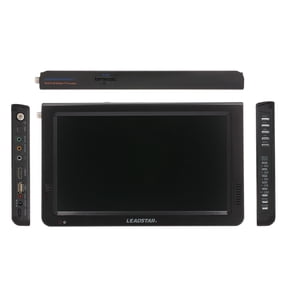 Brynna Car Digital TV10 Inch Portable Digital ATSC TFT HD Screen LED TV Video Player for Car Caravan Camping Outdoor or Kitchen Support USB SD Card