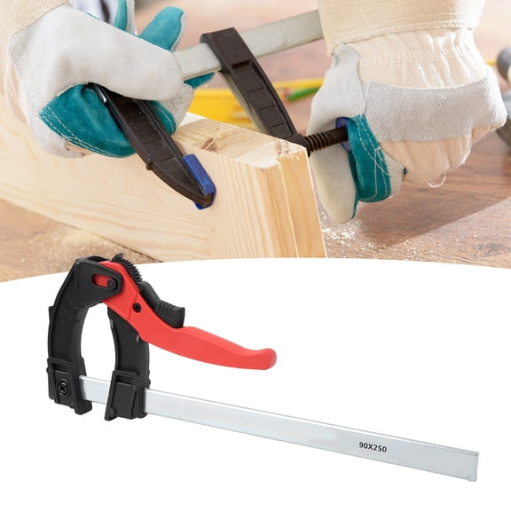 Brynna Carpentry Tool Tool Quick Ratchet Adjustable F Clamps Woodworking Bar Clips Fixing Clamp DIY Carpenter Accessory