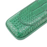 Brynna Cigar Humidor Leather Cigar Case, Cigar Case Holder Vintage for Anniversary Green