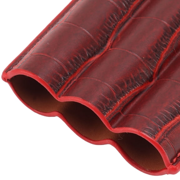 Brynna Cigar Pouch Cigar Holder Case, Leather Hard Wearing Cigar Box Fashion Fine Stitching Soft Touch Light for Travel