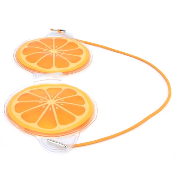 Brynna Cold Compress Eye Patch Hydrogel Eye Patch, Eye Patch PVC+Gel for Office for Travel for Family Lemon