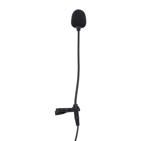 Brynna Collar MicrophoneClip On Lavalier Mic, Excellent Feedback Lavalier Microphone Set for Video Recording