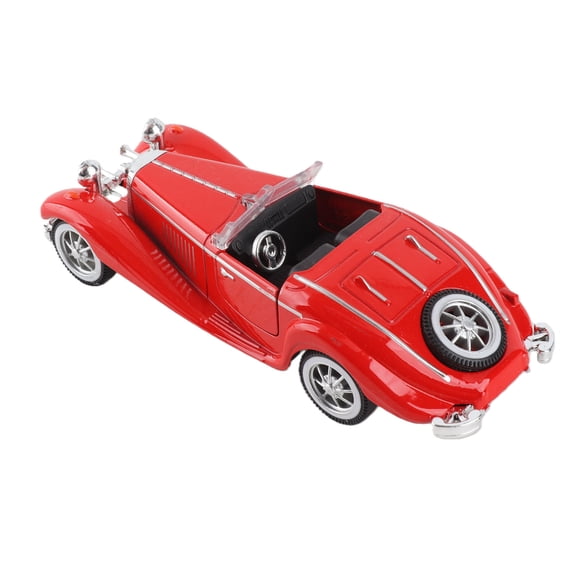 Brynna Collectible Convertible Car Model Alloy Convertible Car Model, Diecast Convertible Car Model for Kids Red