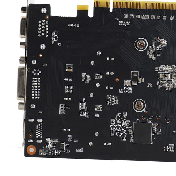 Brynna Computer Video CardGame Graphics Card, GPU Video Card PCI Express 2.0 16X Slot Plug and Play 928MHZ Memory Frequency GTX1050 2GB DDR5 128bit with Fan for Desktop PC