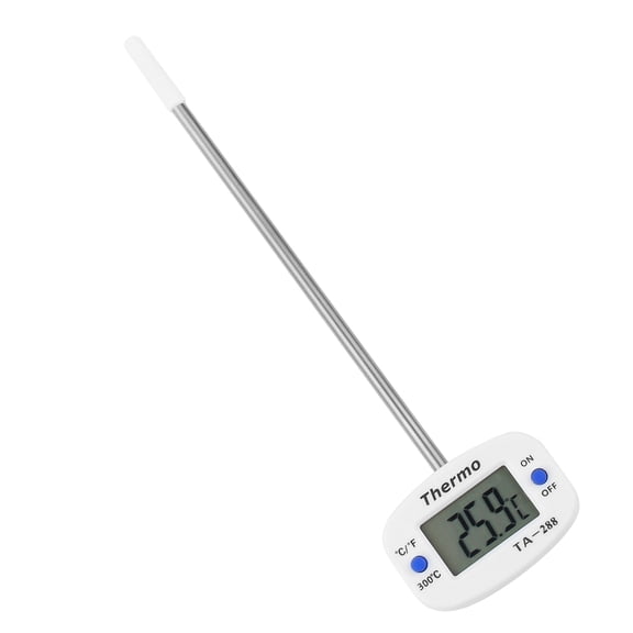 Brynna Cooking Thermometer Thermometer LCD Food Thermometer Probe Kitchen Cooking BBQ Grill Milk Temp Tester