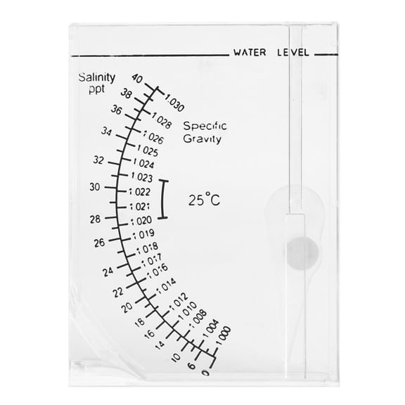 Brynna Coral Fish Salt Meter Aquarium Salinity Measuring Device, Very Useful for Outdoor