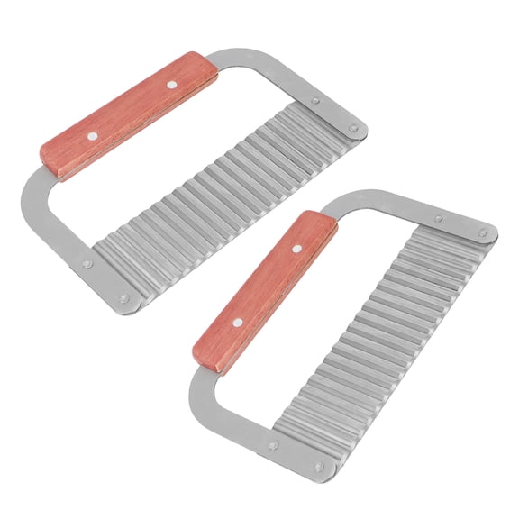 Brynna Crinkle Soap Cutter Soap 2Pcs Stainless Steel HandMade Soap Cutter Knives Crinkle Cutting Tools Kitchen Accessory