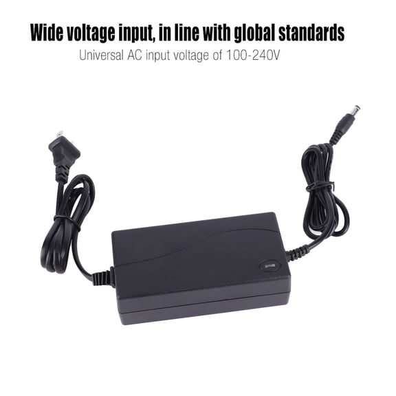 Brynna DC AdapterPower Supply Charger, Wide Voltage Input Over Voltage Protection AC Power Adapter 12V 6A 100-240V Small DC Ripple for Home Use