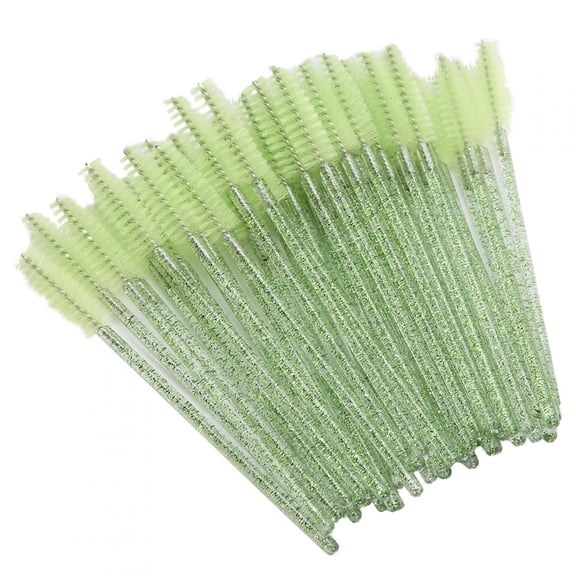 Brynna Disposable Mascara Brush Disposable Eyelash Eyebrow Brush Set Nylon Portable 50pcs Makeup Tool
