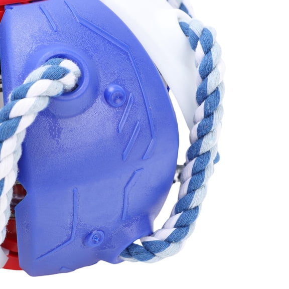 Brynna Dog Toy Dog Ball with Rope, Interactive Outdoor Dog Ball Wear Resisting for Outdoor Training Game Blue