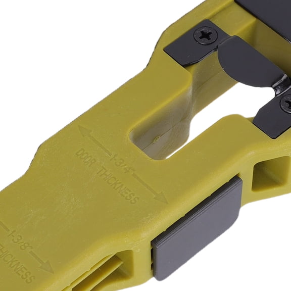 Brynna Door Lock Tool Door Latch Tool Ergonomic Handle Non Slip Accurate Guiding Head Door Latch Mortise Tool