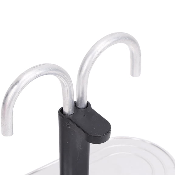 Brynna Double Head Coffee Pot 2 Cup Coffee Pot, Stovetop Aluminum Alloy Double Tube Coffee Pot for Home
