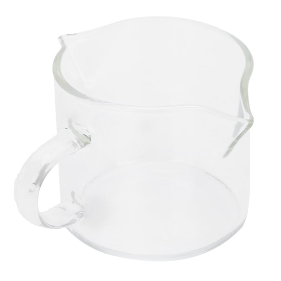 Brynna Double-Mouthed Ounce Cup Cup Heat Glass Measuring Cup Small Milk Coffee Double Mouthed Ounce Cup Kitchen Supplies