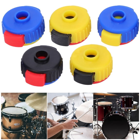 Brynna Drum Accessories Quick 5Pcs Drum Quick Release Nut Cymbal Installation Removal Stand Screw Cap Fixing Buckle