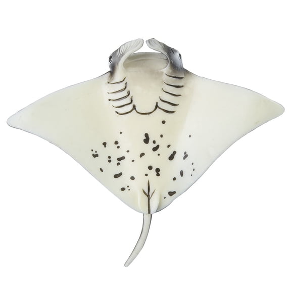 Brynna Educational Toy Figurine Fish Figurine Sea Animal Figure Ocean Animal Model Simulation Rays Toy with Smooth Round Surface for Kids Educational Play Room Decor