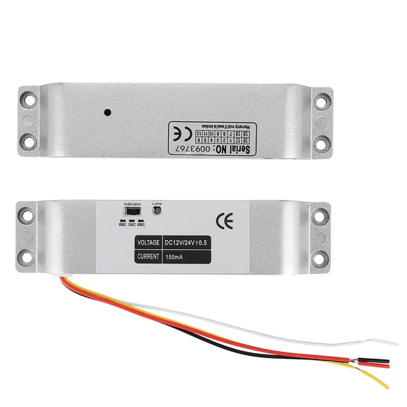 Brynna Electric Drop Door Lock DC12V 1000KG Electric Drop Door Lock Magnetic Induction Gate Entry Access Control