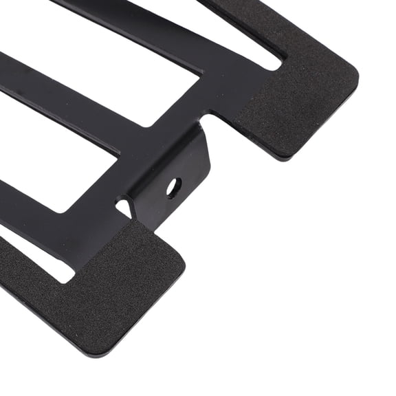 Brynna Elevated Desktop Speaker Stand Desktop 2pcs Tilted Desktop Speaker Stands 22lb Load Capacity Aluminum Alloy Speaker Riser for Bookshelf PC Speakers with Anti Vibration Pad